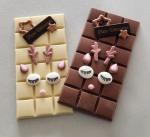 Weihnachtstafel mit Elch