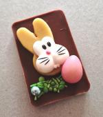 gro�es Schoko-T�felchen - Hasi mit Ei