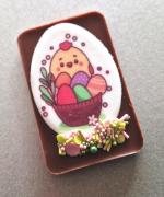 gro�es Schoko-T�felchen - Osternest