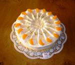 Mandarinen-Sahne-Torte