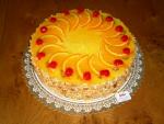 Orangen-Sahne-Torte