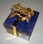 blaue Ornamentbox
