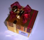 rote Ornamentbox