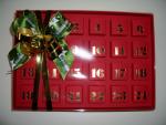 moderner roter Kalender