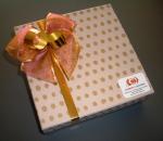 beige Geschenkbox